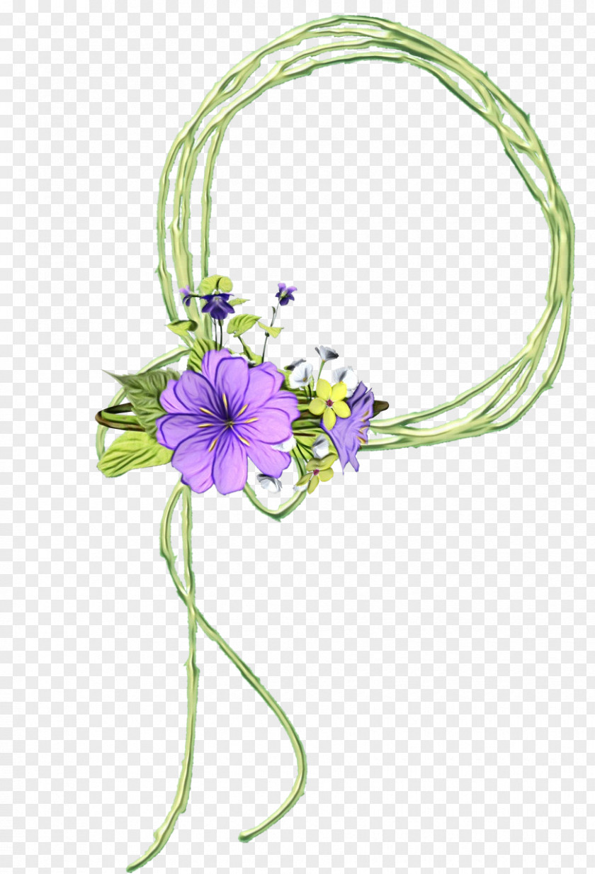 Wildflower Violet Family Bouquet Of Flowers Drawing PNG