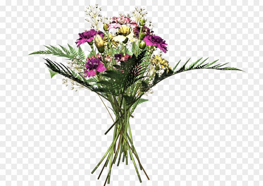 Bouquet Of Flowers Cut Floral Design Flower Floristry PNG