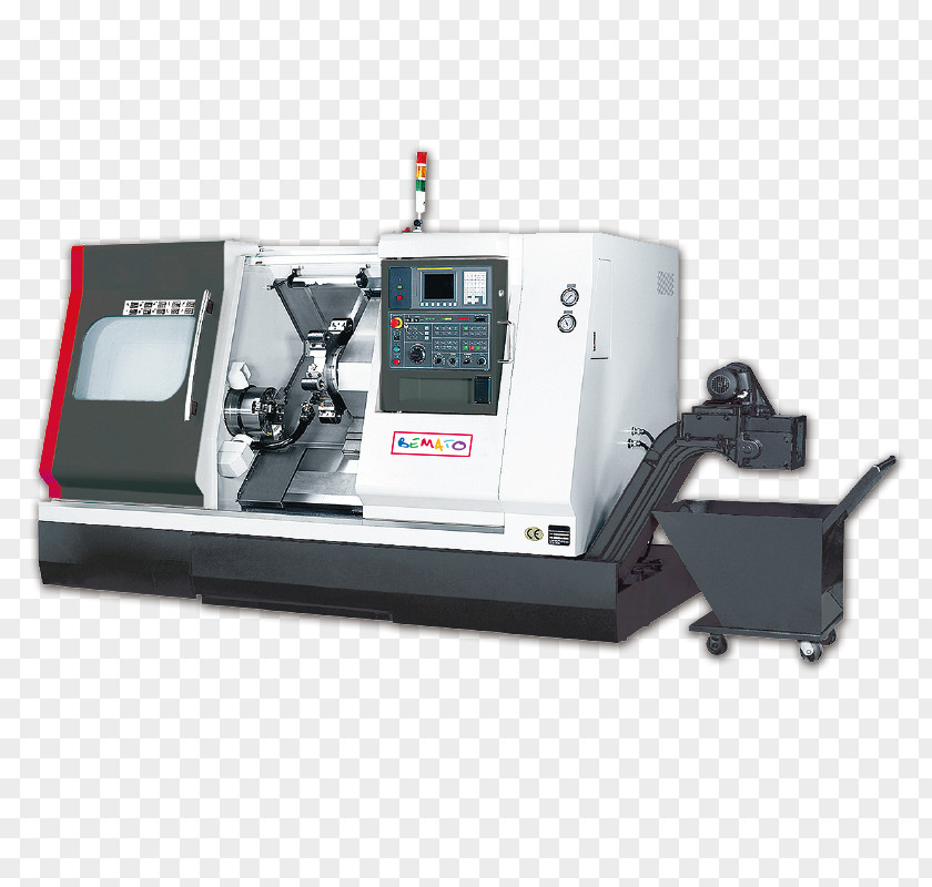 Lathe Computer Numerical Control Machine Tool Turning PNG