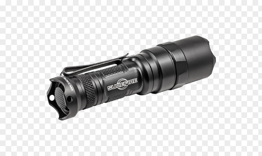 Light Flashlight SureFire E1D LED Defender Light-emitting Diode PNG