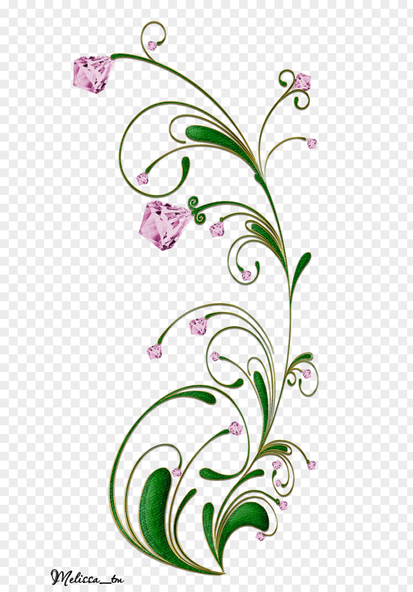 Vines Flower Floral Design Art Clip PNG