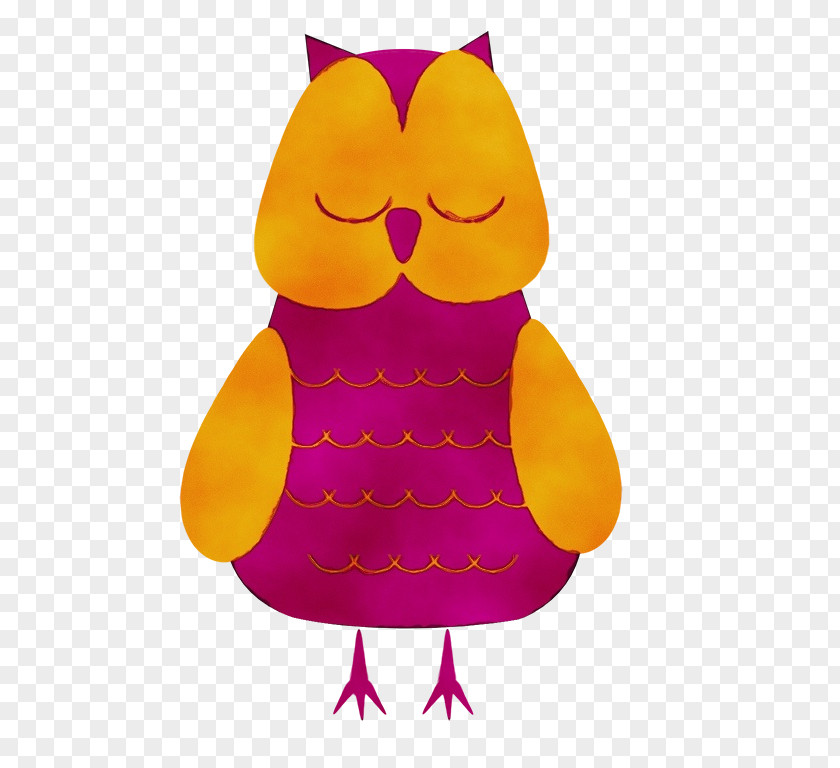 Bird Purple Watercolor Drawing PNG