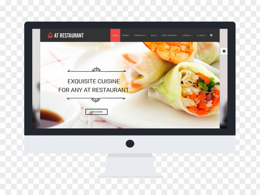 Cafe Food Dish Responsive Web Design Take-out Restaurant PNG