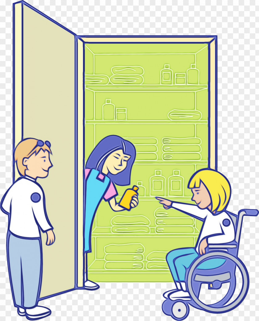 Cartoon First Aid Room Patient PNG