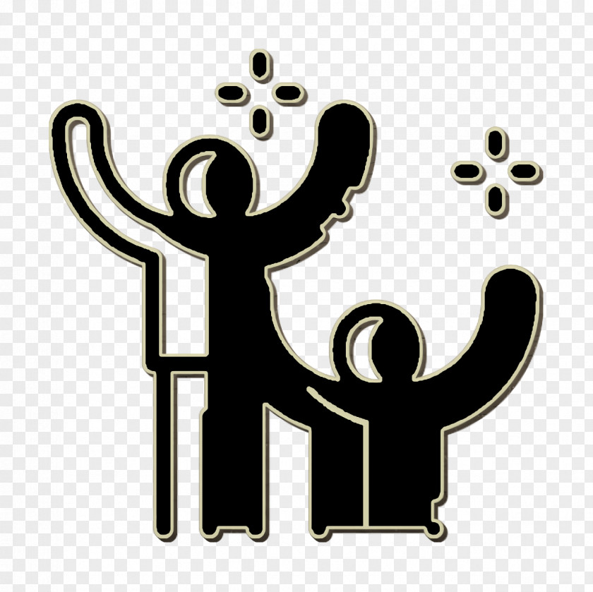 Friendship Icon Enjoy Happiness PNG