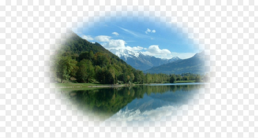 Lac Des Ilettes Loch Lake District Fjord Mount Scenery PNG