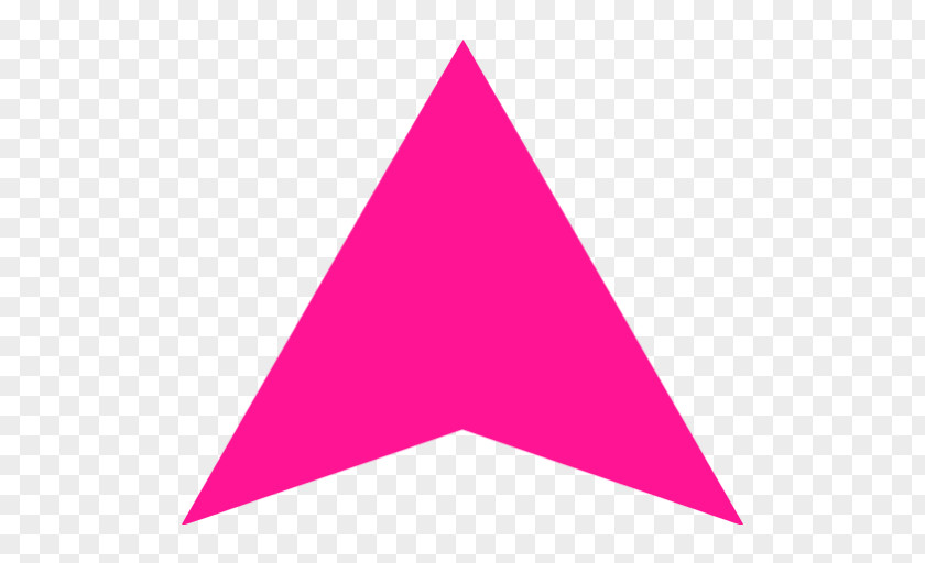 Triangle Point Pink M PNG