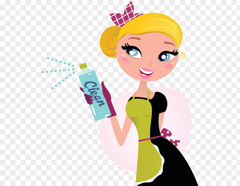 Cleaning Cartoon Cliparts Cleaner Maid Service Housekeeper PNG
