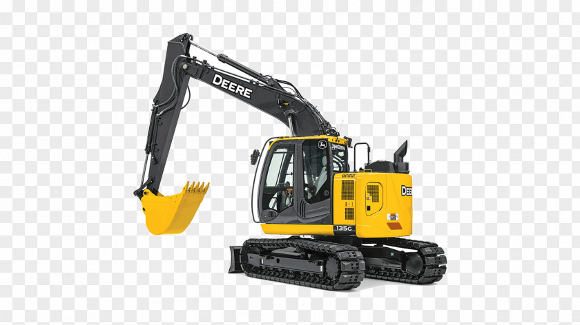 Excavator John Deere Caterpillar Inc. Compact Heavy Machinery PNG