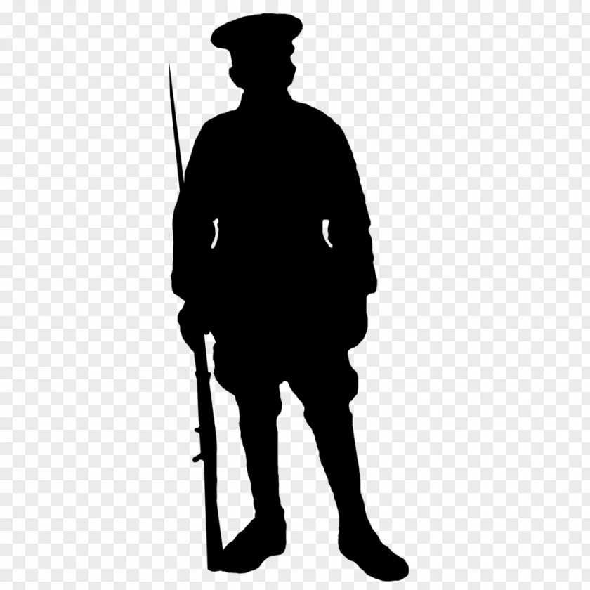 Silhouettes First World War Soldier Army Military Silhouette PNG