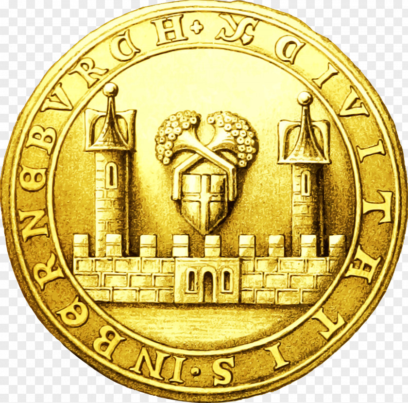 Coin Middle Ages Gold Clip Art PNG