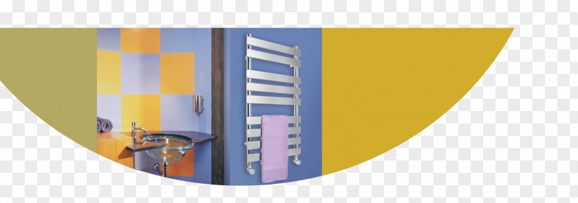 Corporate Banner Brand Logo Heated Towel Rail PNG
