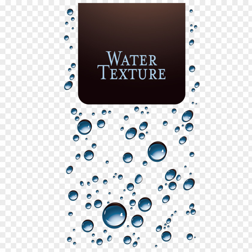 Decorative Water Droplets Drop Arts PNG