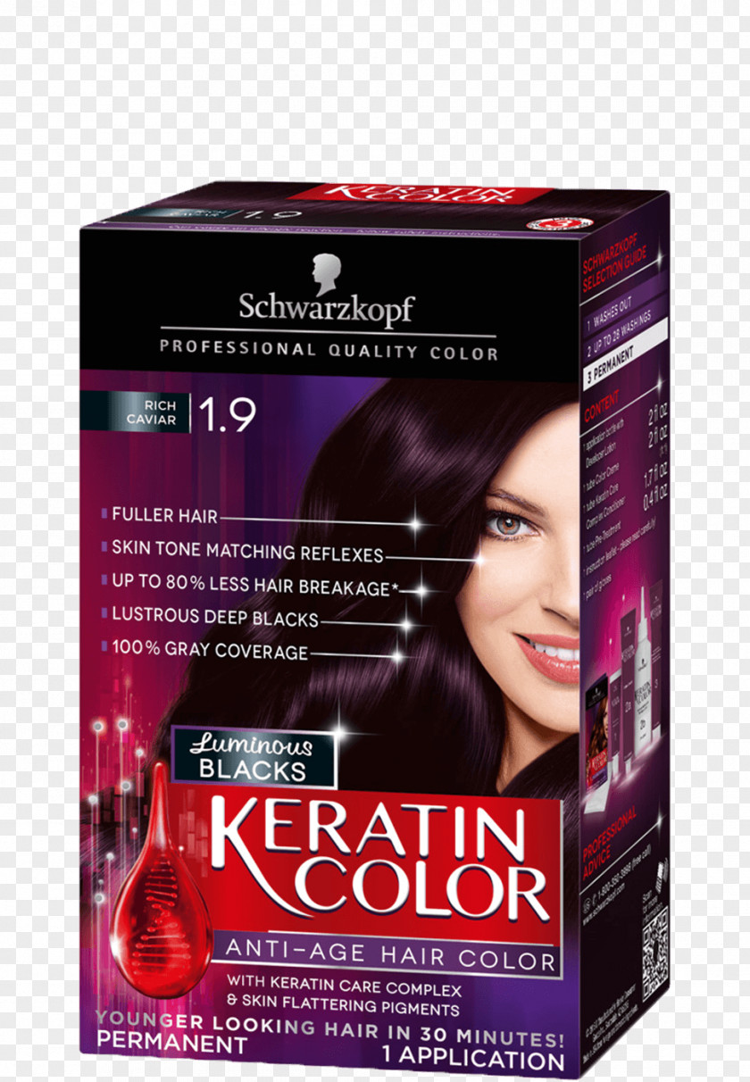 Hair Human Color Coloring Anti-aging Cream Schwarzkopf PNG
