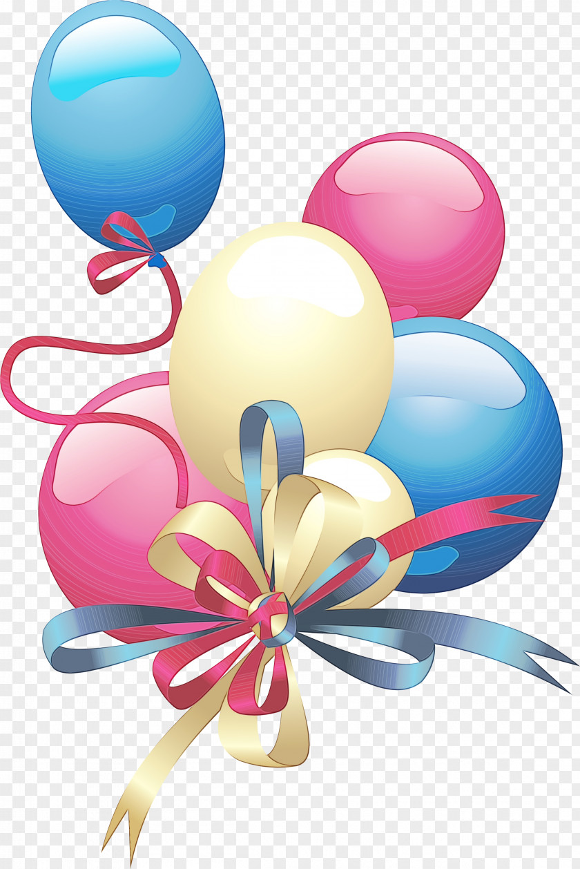Party Supply Material Property Blue Balloons PNG