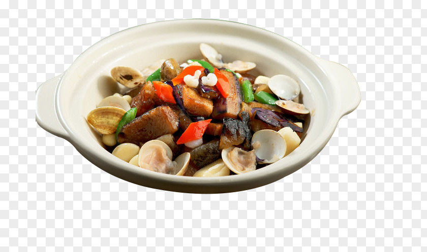 Seafood Eggplant Clam Asian Cuisine Jam Chinese PNG