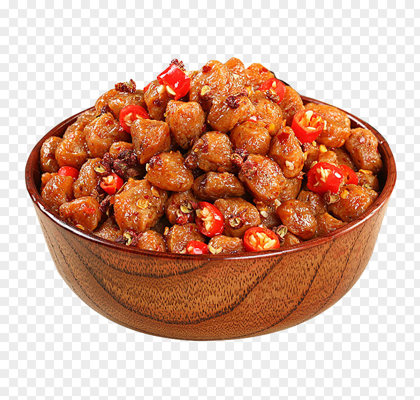 Spicy Chicken Laziji Fried Chuan Nugget PNG