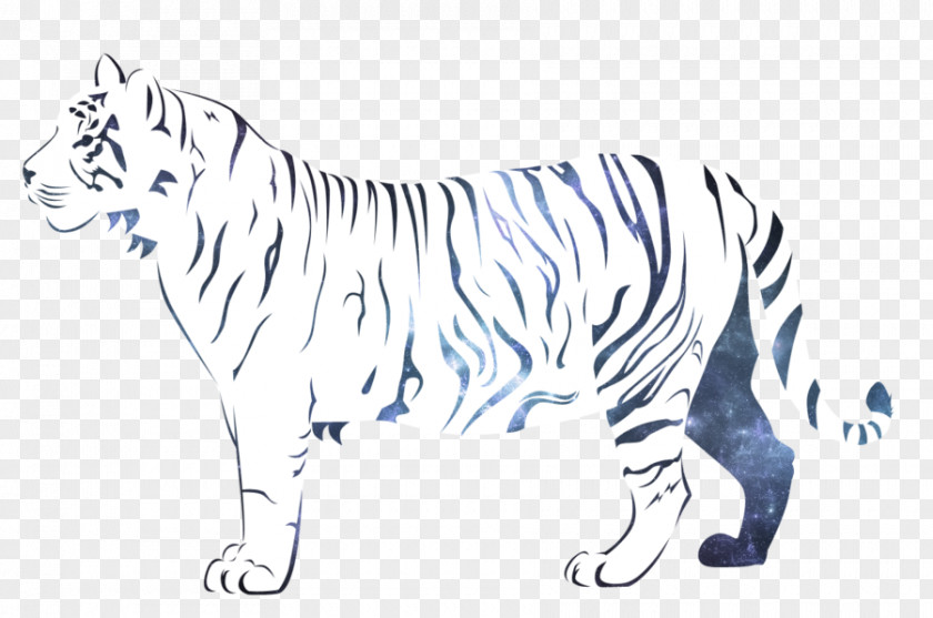 Tiger Bengal Felidae Cat White Clip Art PNG