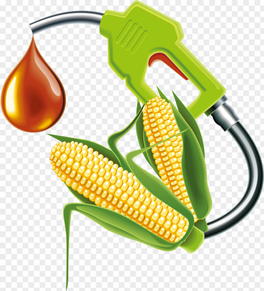 Two Corn Filling Station Gasoline Fuel Clip Art PNG