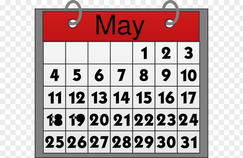 Calendars Cliparts Calendar Date July Clip Art PNG