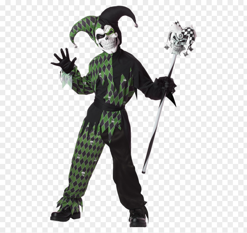 Clown It Costume Evil Jester PNG