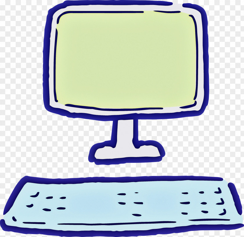 Computer Monitor Accessory Technology Line Art PNG