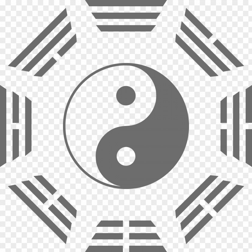 Yin Yang I Ching And Bagua PNG