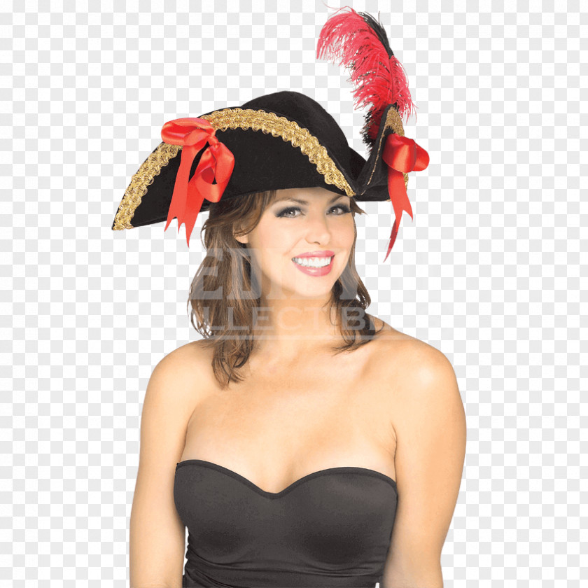 Hat Costume Tricorne Clothing Pirate PNG