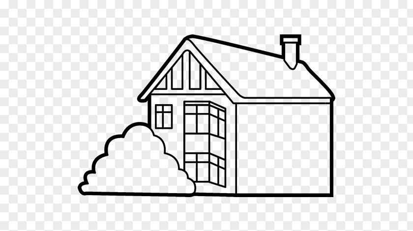 House Drawing Painting Facade Architecture PNG