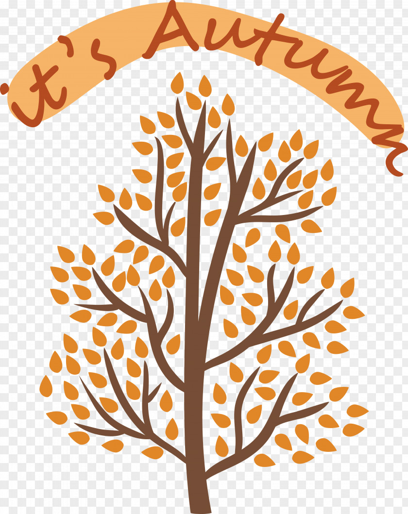 Leaf Tree Commodity Text Line PNG