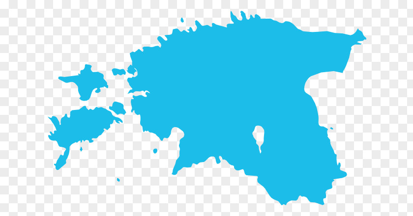 Map Estonia Vector Blank PNG