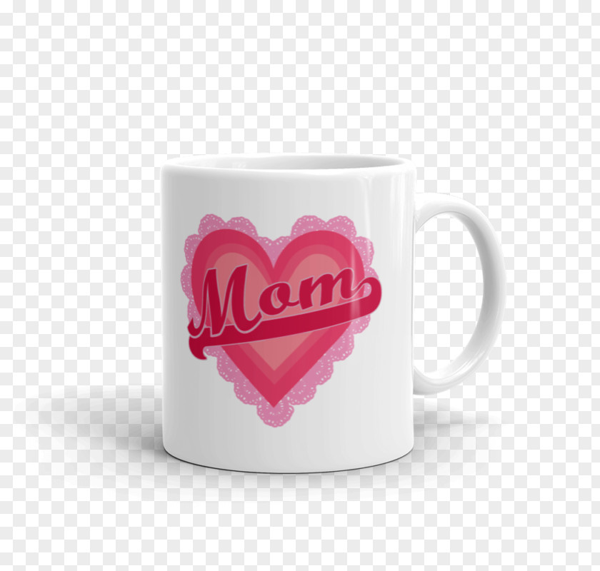 Mug Coffee Cup Pink M PNG