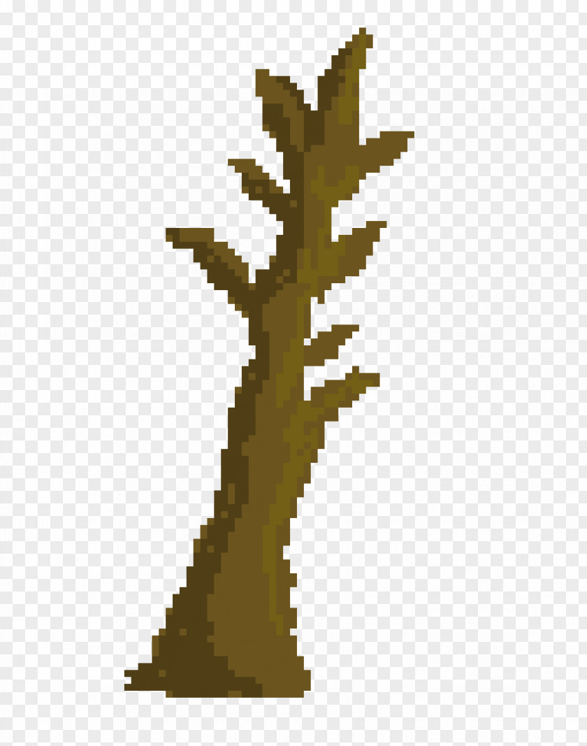 Pixel Art Tree Death Clip PNG