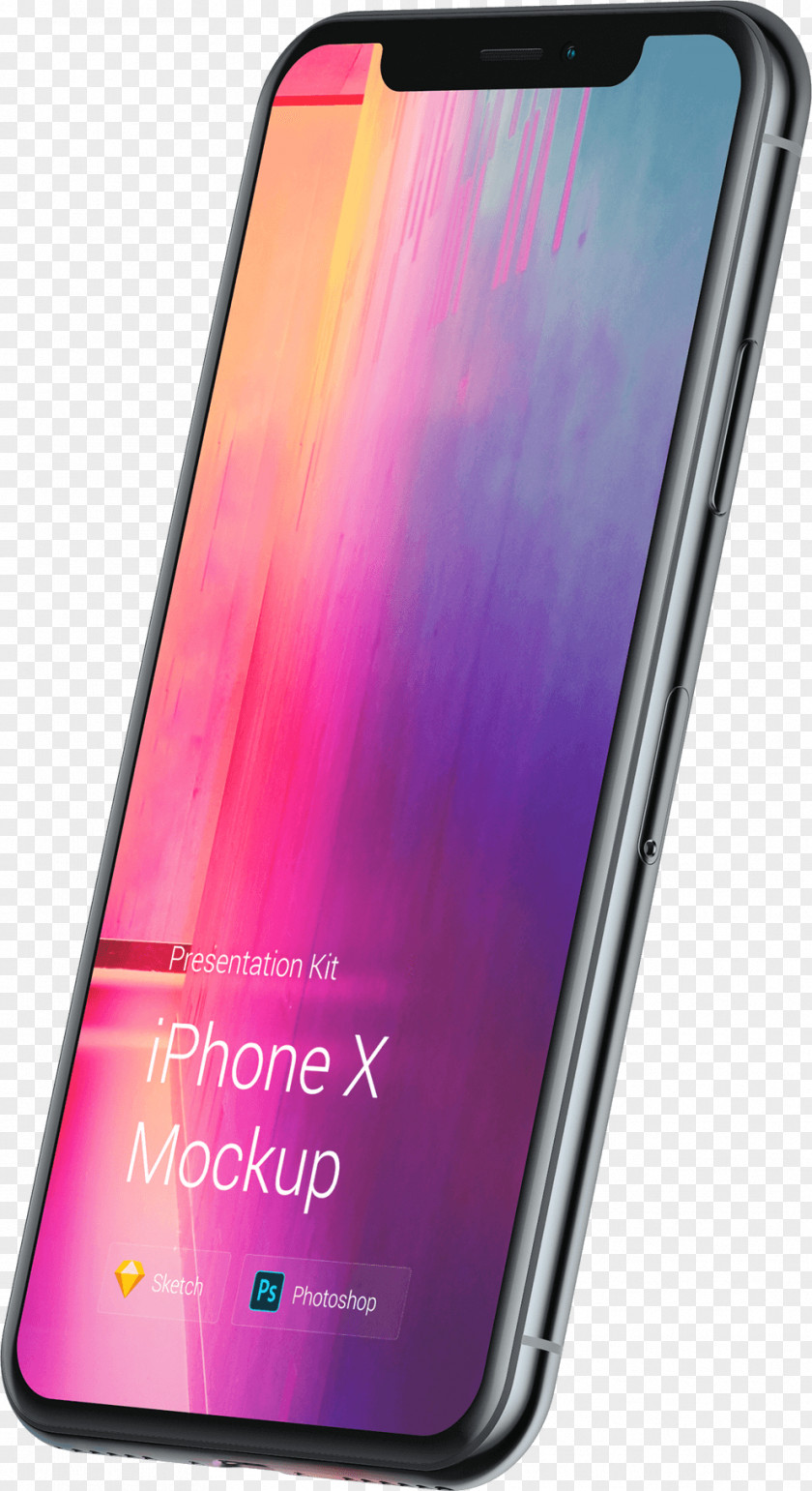 Smartphone Feature Phone IPhone X Mockup PNG