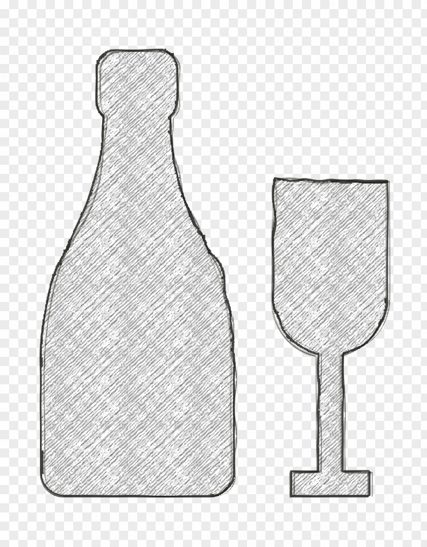 Champagne Icon Wedding Alcohol PNG