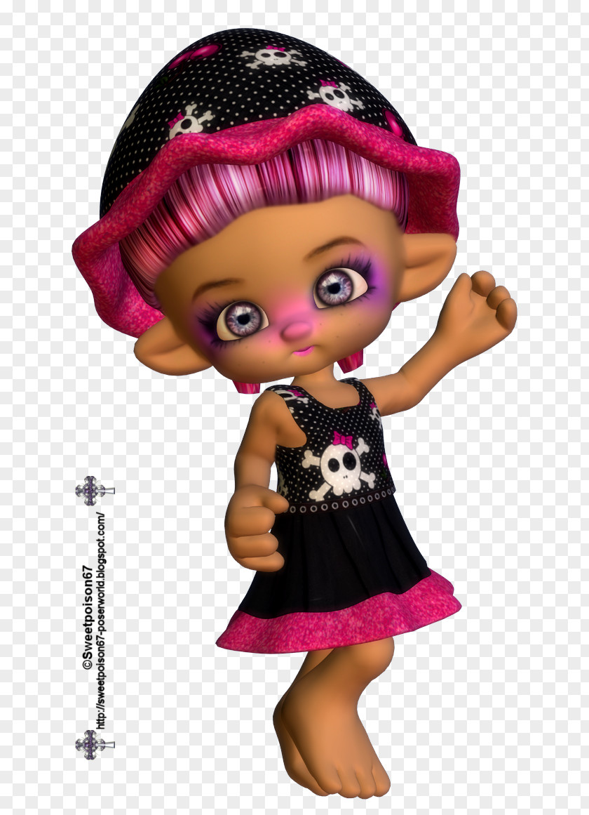 Child Fantasy Doll Pink M Toddler Cartoon RTV PNG