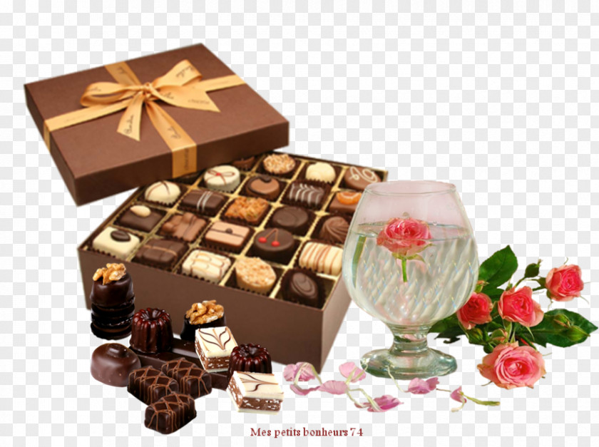 Chocolate Food Gift Baskets Praline Bonbon Petit Four PNG