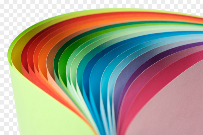 Colored Paper Printing And Writing Variable Data Press PNG