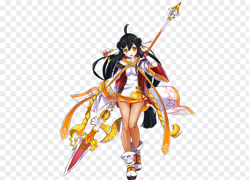 Cosplay Elsword Śakra Concept Art PNG