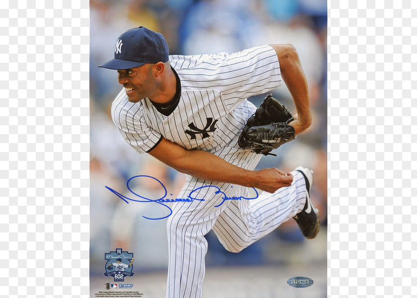 Don Carlton Yankee Stadium New York Yankees MLB World Series Autograph PNG