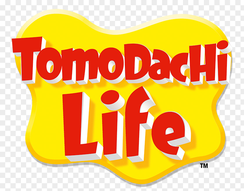 Nintendo Tomodachi Life 3DS Game Logo PNG
