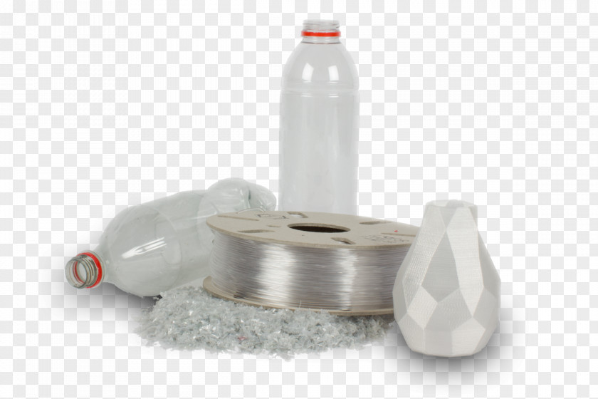 Perfume Bottle PET Recycling Plastic 3D Printing Filament PNG