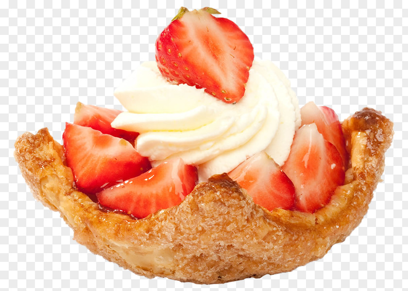 Strawberry Treacle Tart Danish Pastry Frozen Dessert PNG