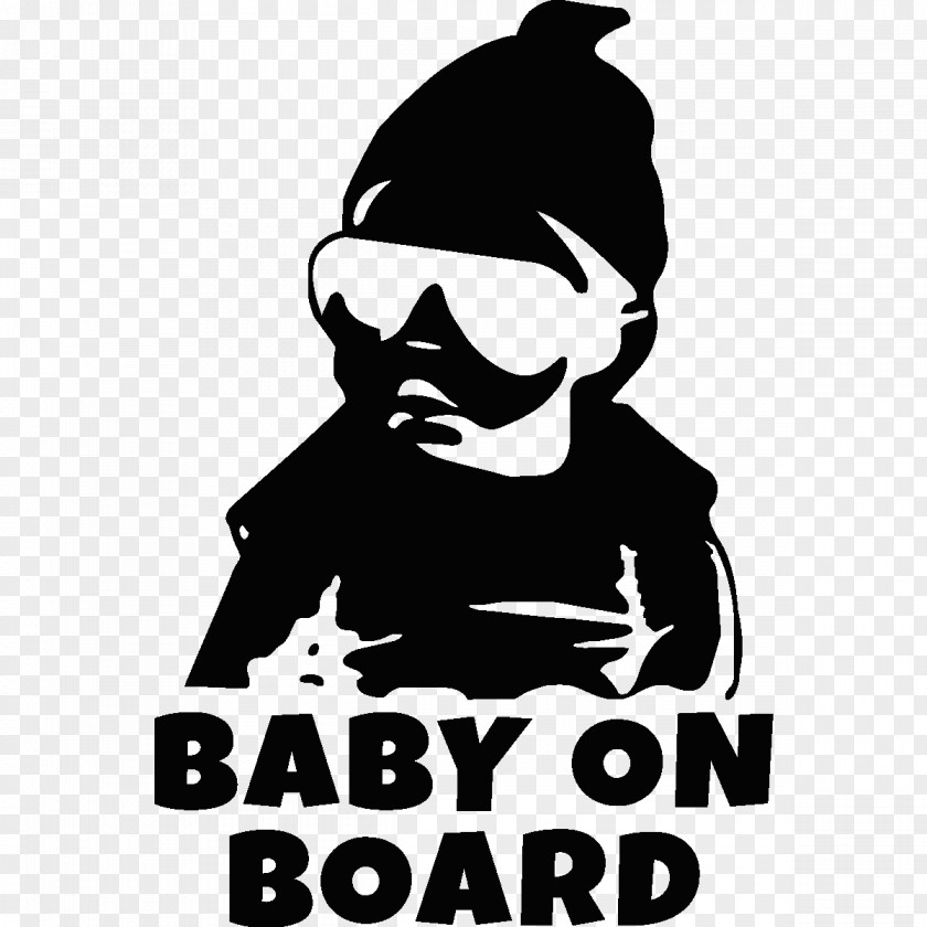 Baby On Board Sticker Decal Bumper Car PNG