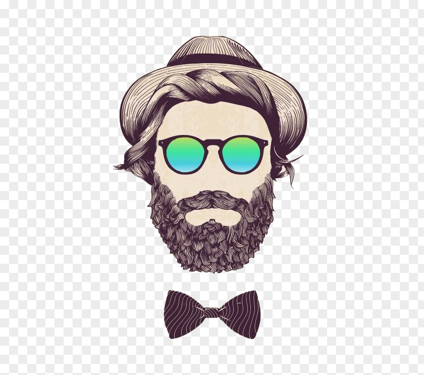 Bearded Man Image Hipster Royalty-free Stock Illustration PNG