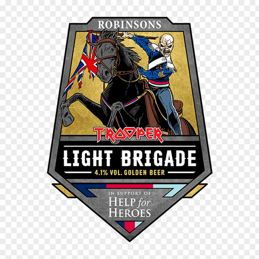 Beer Robinsons Brewery Iron Maiden Ale Charge Of The Light Brigade PNG