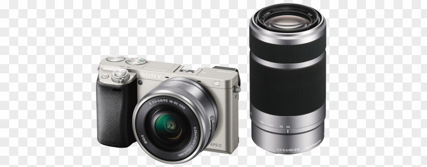 Camera Lens Sony α6000 α7 II Mirrorless Interchangeable-lens Zoom PNG