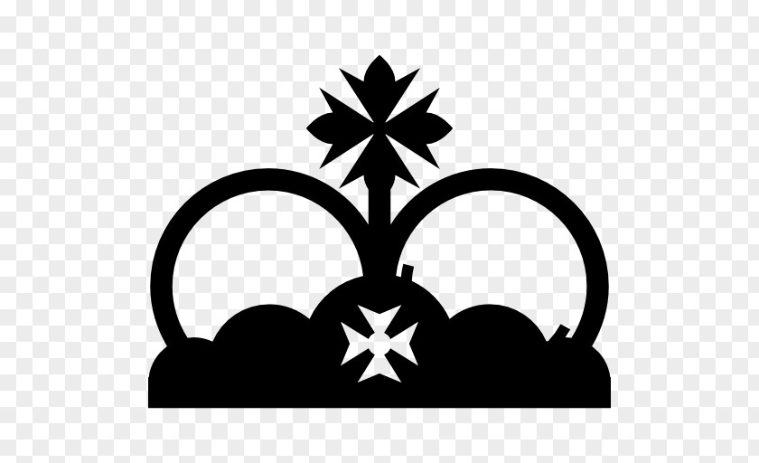 Crown Symbol Cross PNG