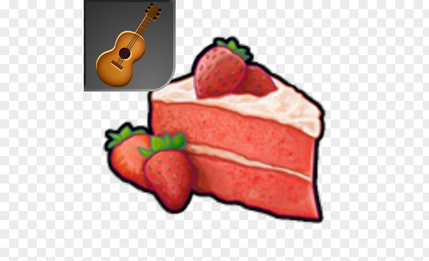 Indie Rock Cream Strawberry Frozen Dessert Food PNG