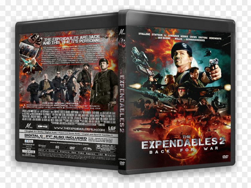 Action Film The Expendables Subtitle Streaming Media PNG
